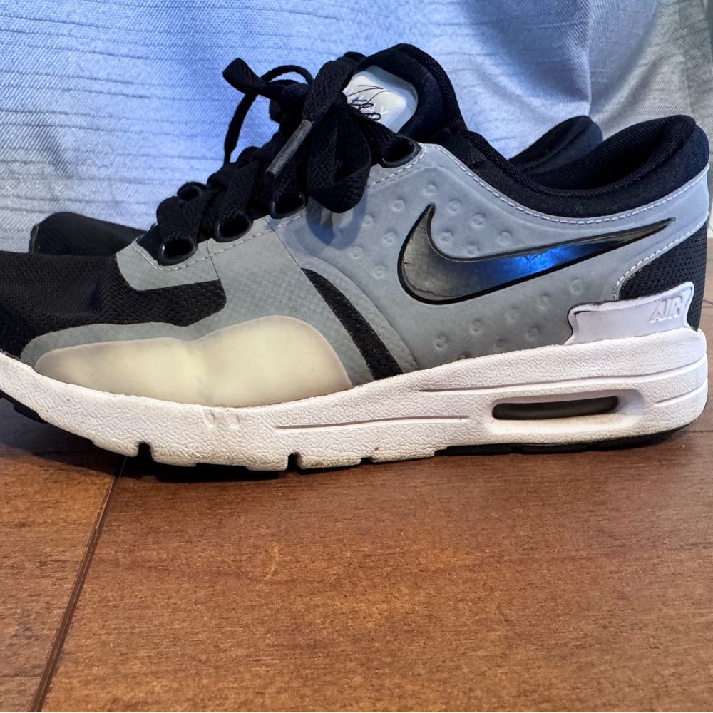 Nike Air Max Zero RARE Black and White with light blue/grey Sneakers